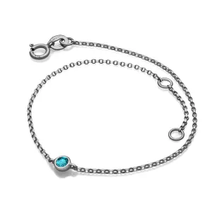 18k Gold December Birthstone Topaz Bracelet