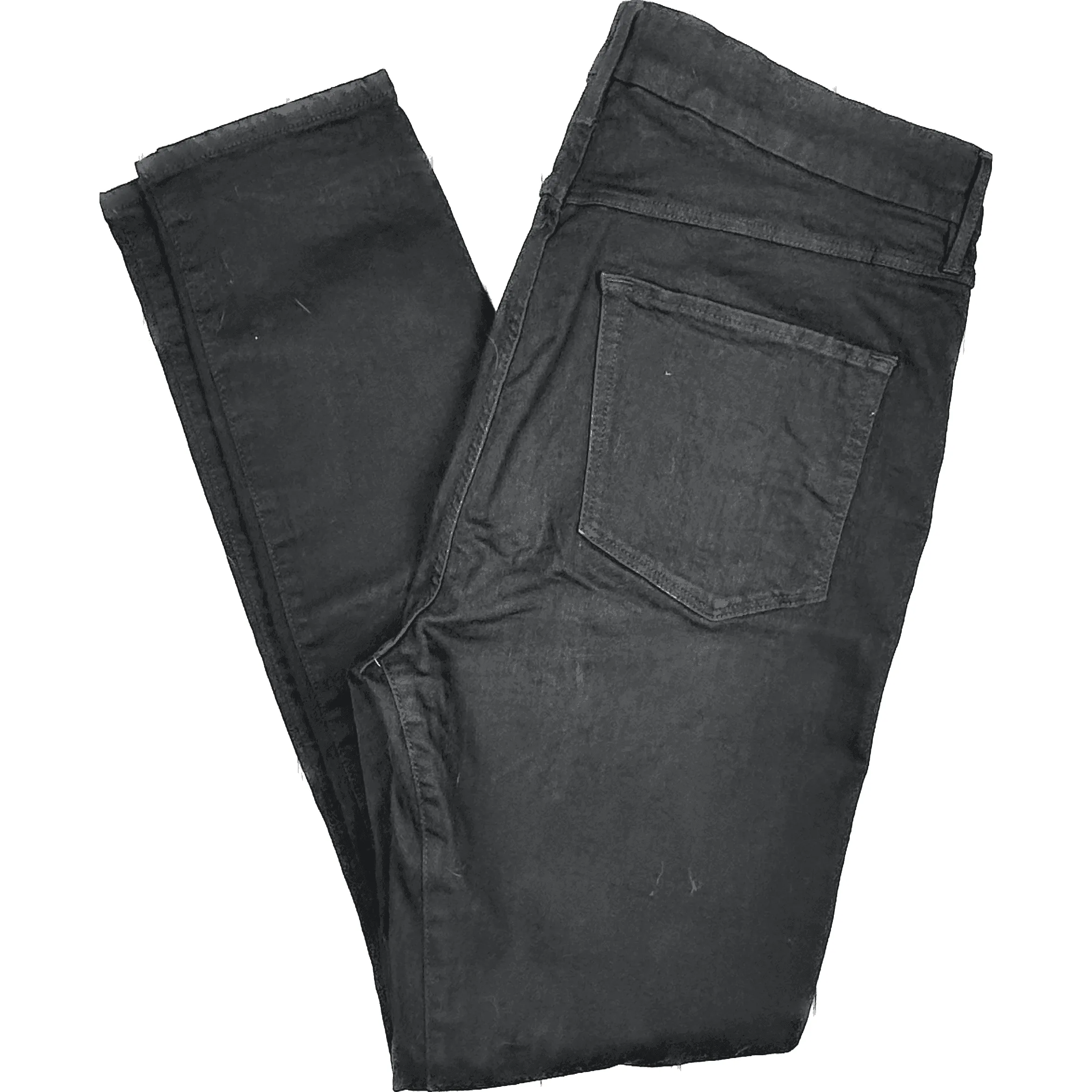 3x1 - Stunning USA Made Black High Rise Skinny Jeans - Size 32