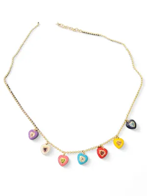 7 Hearts necklace