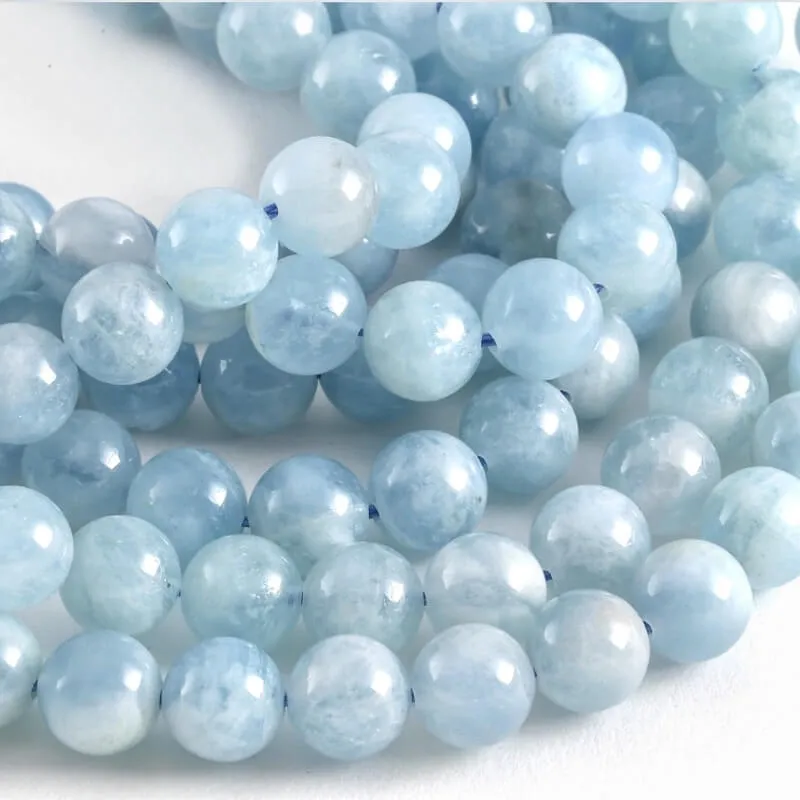 8 mm Gemstone Beaded Bracelet