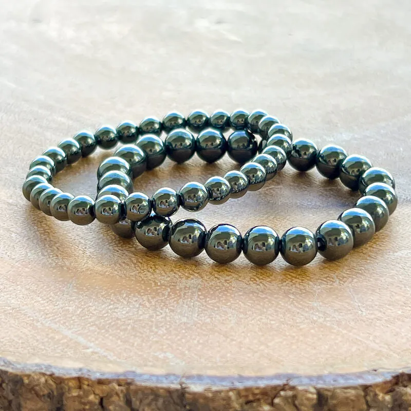 8 mm Gemstone Beaded Bracelet