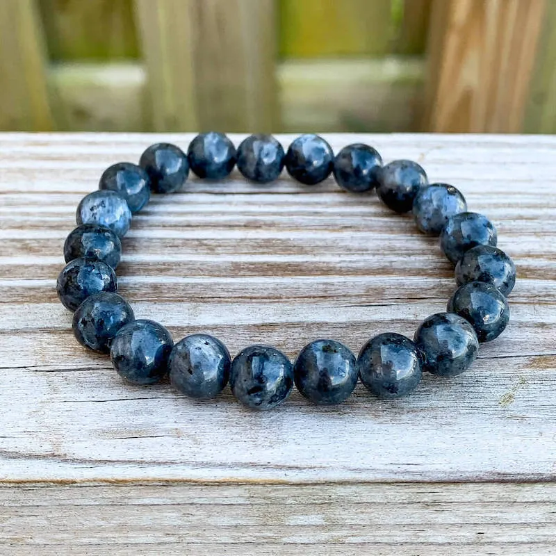 8 mm Gemstone Beaded Bracelet
