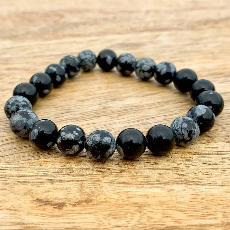 8 mm Gemstone Beaded Bracelet