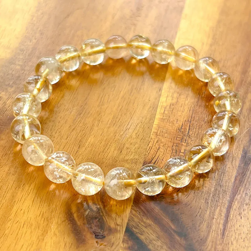 8 mm Gemstone Beaded Bracelet