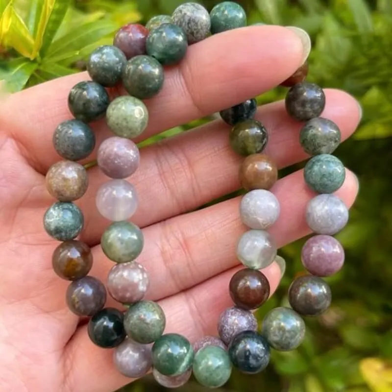 8 mm Gemstone Beaded Bracelet