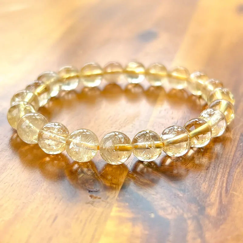 8 mm Gemstone Beaded Bracelet