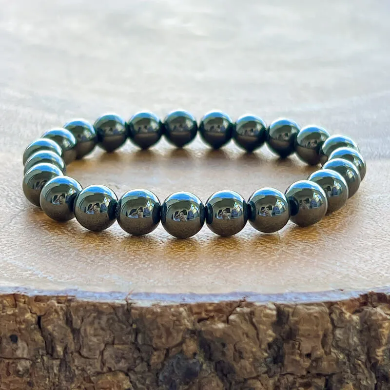 8 mm Gemstone Beaded Bracelet