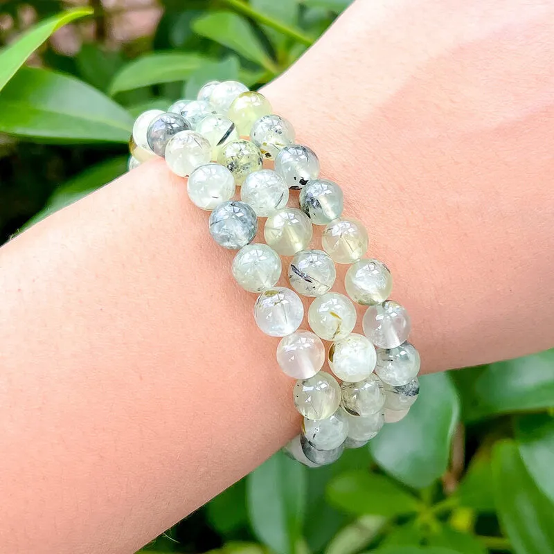 8 mm Gemstone Beaded Bracelet