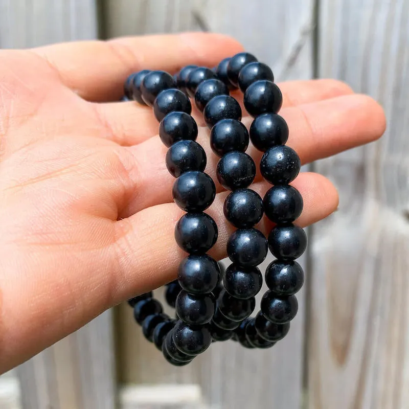 8 mm Gemstone Beaded Bracelet