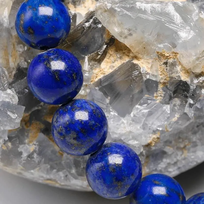8 mm Gemstone Beaded Bracelet