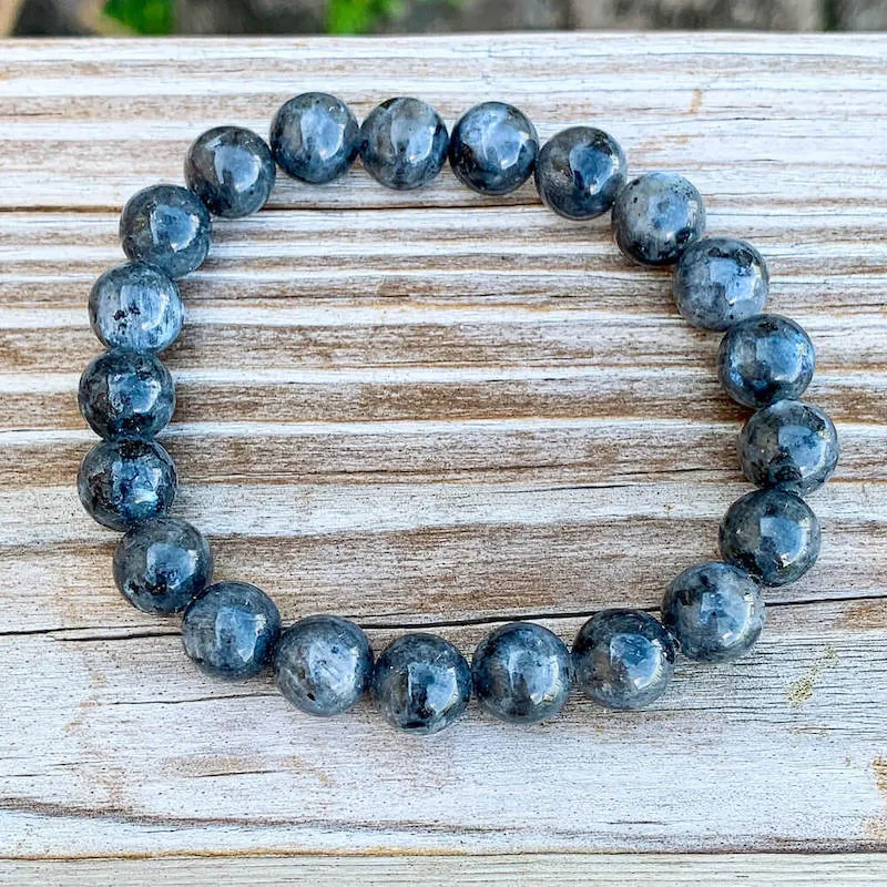 8 mm Gemstone Beaded Bracelet