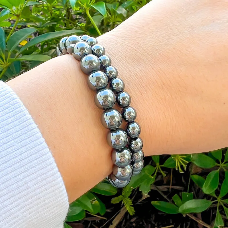 8 mm Gemstone Beaded Bracelet