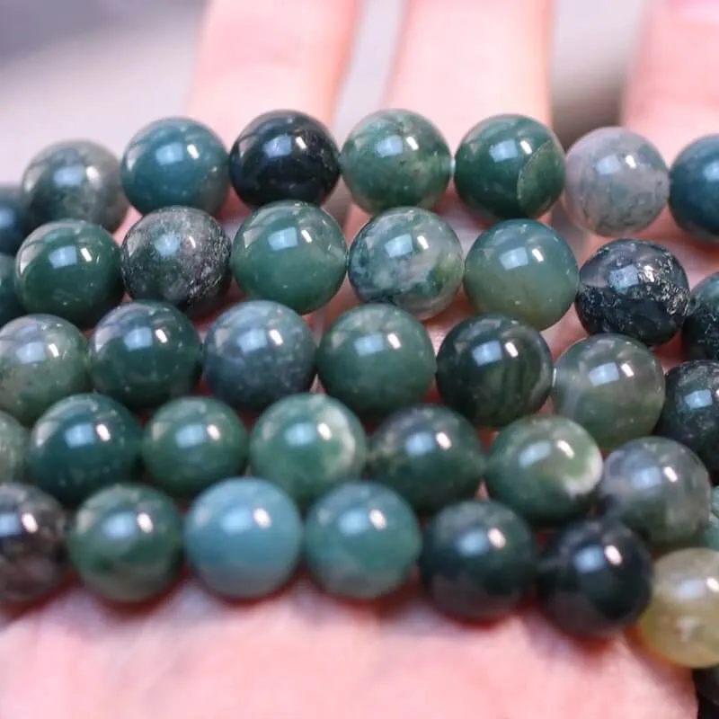 8 mm Gemstone Beaded Bracelet