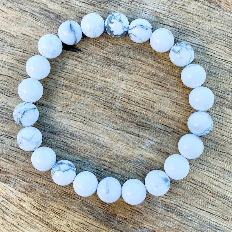 8 mm Gemstone Beaded Bracelet