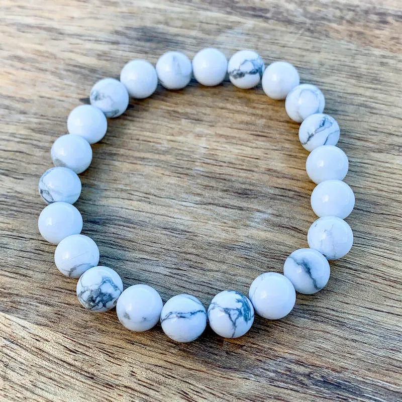 8 mm Gemstone Beaded Bracelet