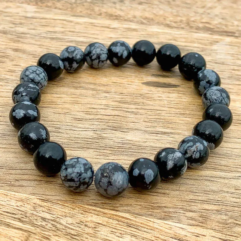 8 mm Gemstone Beaded Bracelet