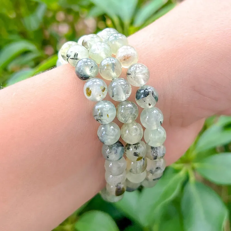 8 mm Gemstone Beaded Bracelet
