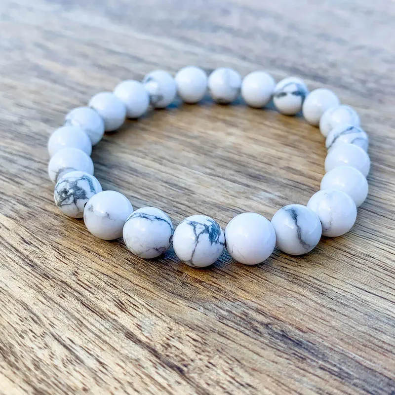 8 mm Gemstone Beaded Bracelet