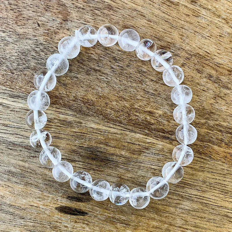 8 mm Gemstone Beaded Bracelet