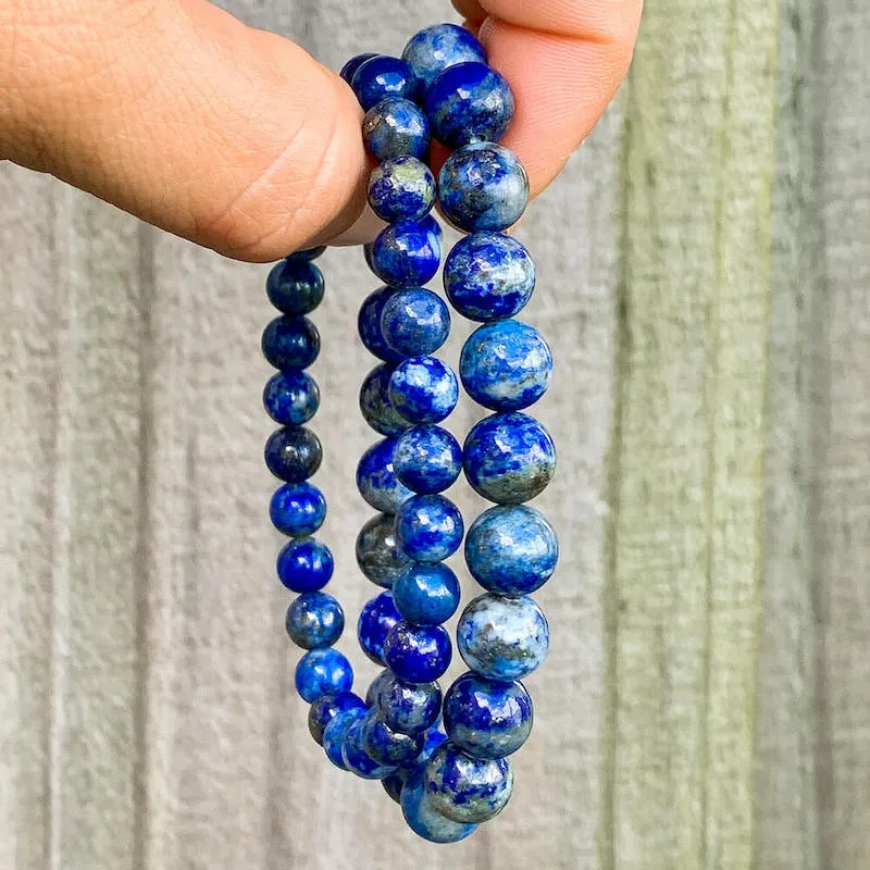 8 mm Gemstone Beaded Bracelet