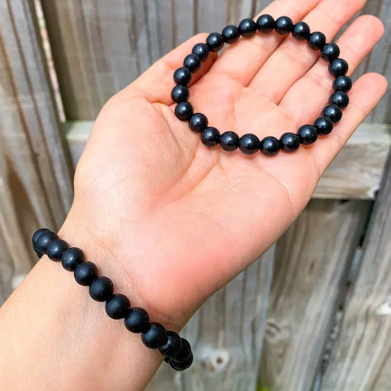 8 mm Gemstone Beaded Bracelet