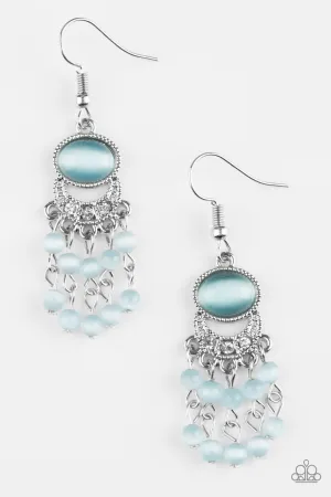 A Spring State of Mind Blue Paparazzi Earrings
