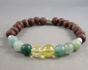Abundance Bracelet (Citrine & Aventurine) RC010