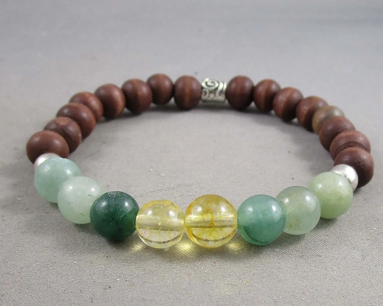 Abundance Bracelet (Citrine & Aventurine) RC010
