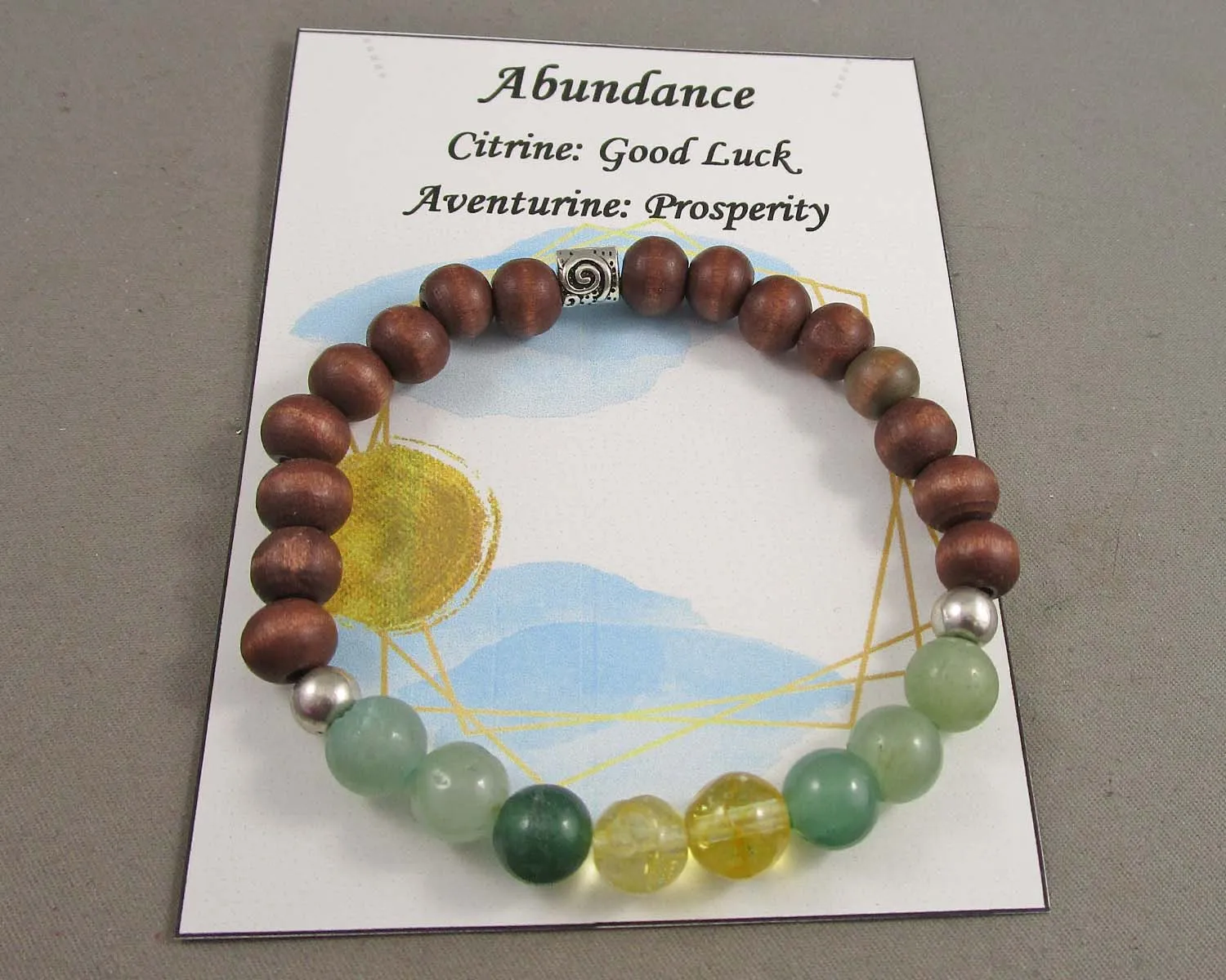 Abundance Bracelet (Citrine & Aventurine) RC010