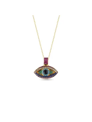 Alina Eye Necklace Multicolor