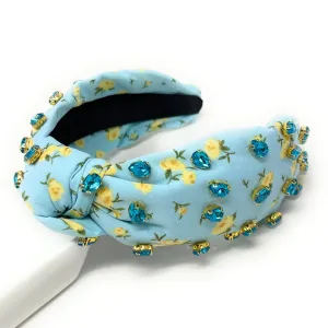 Alora Knot Jeweled Headband