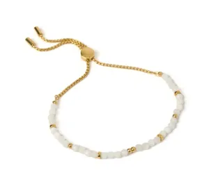 Arms Of Eve Myla Moonstone and Gold Bracelet