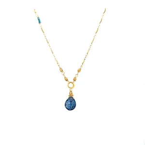 AVF Indigo Kyanite Drop Necklace (SI560)