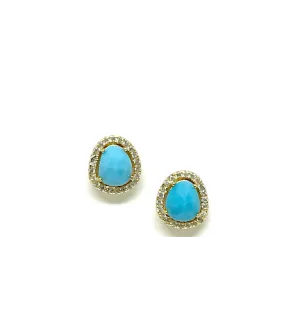 Baby Turquoise Studs