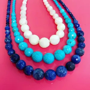BEADazzled | Graduated Beaded Necklace
