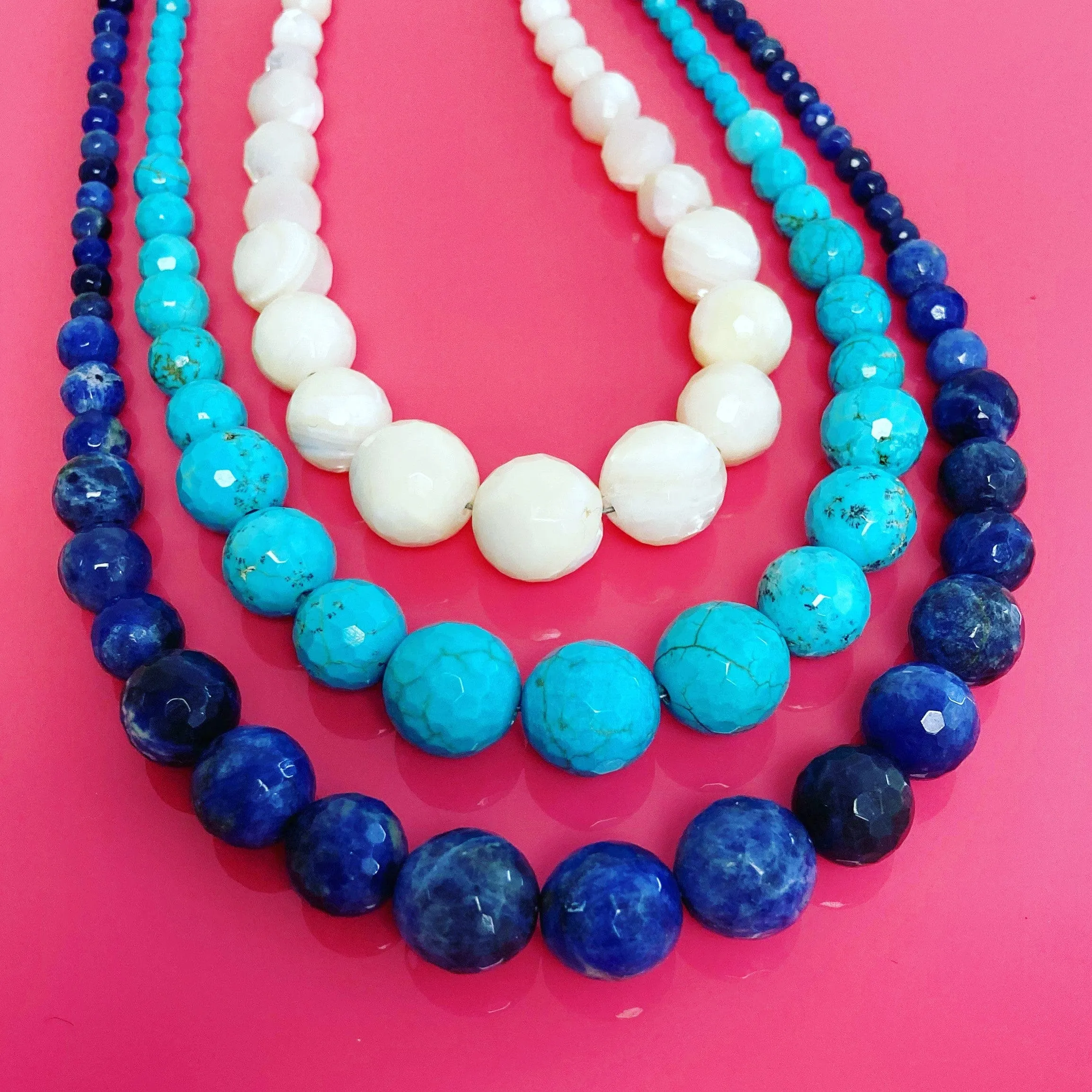 BEADazzled | Graduated Beaded Necklace