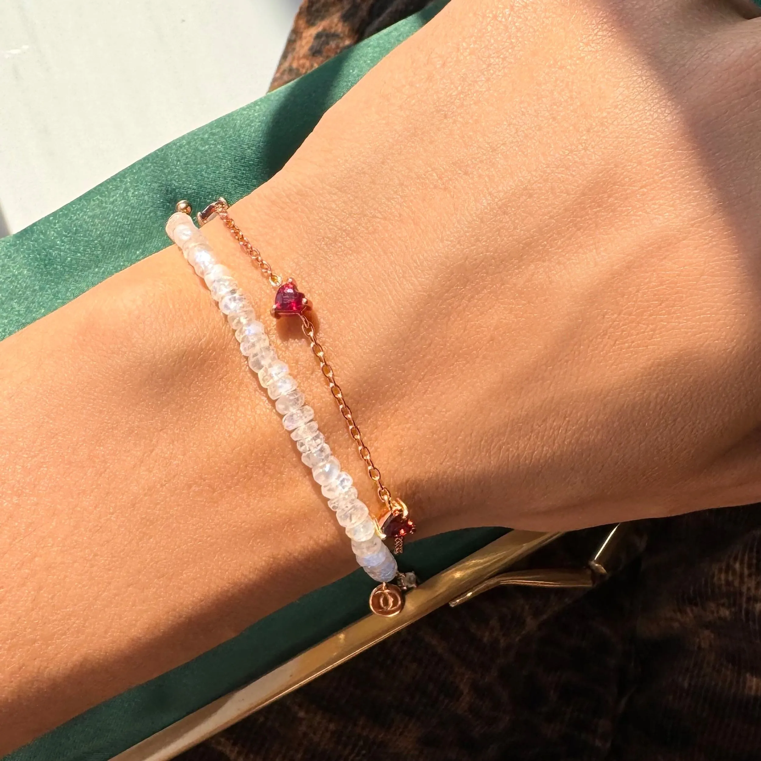 Beads Bracelet - Moonstone
