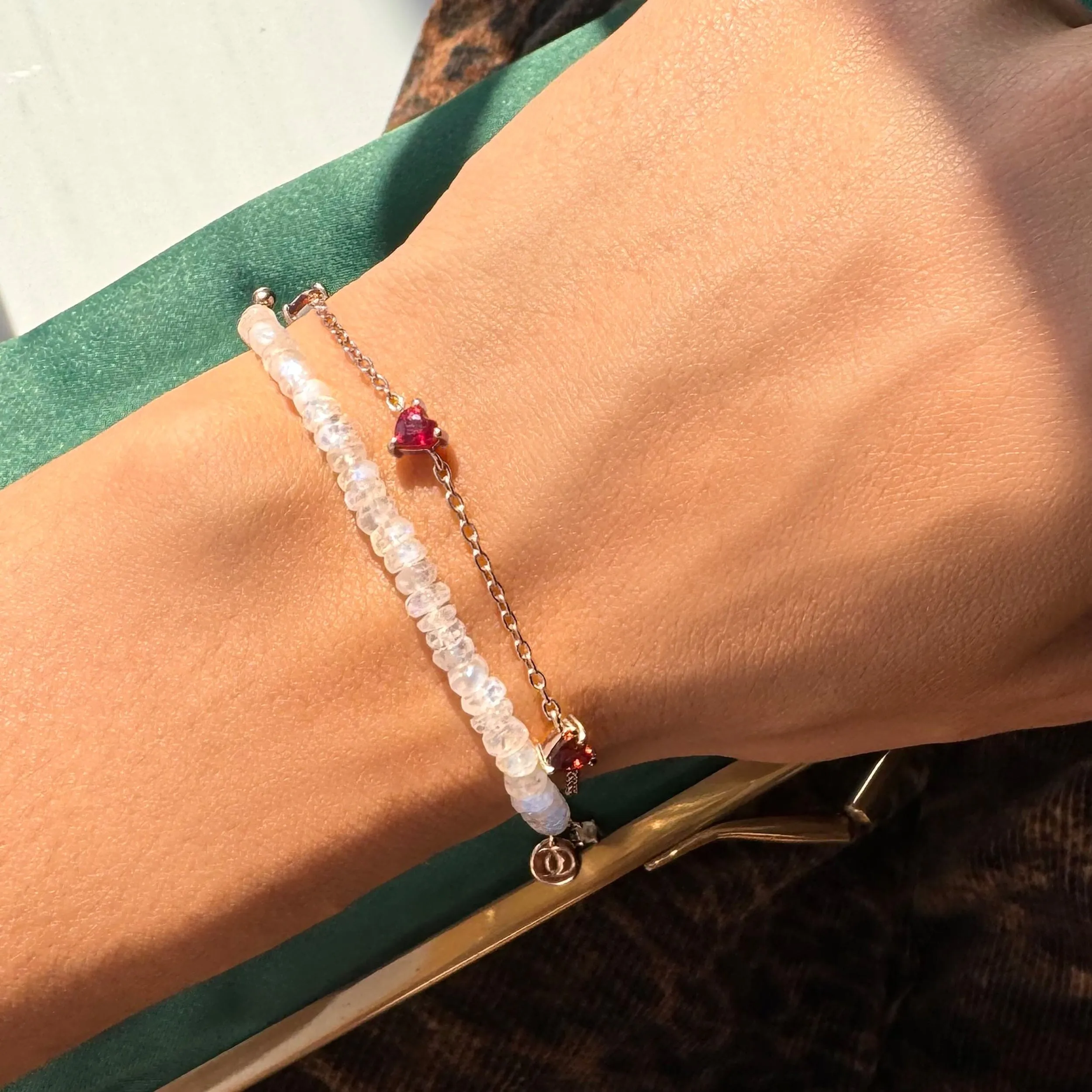 Beads Bracelet - Moonstone