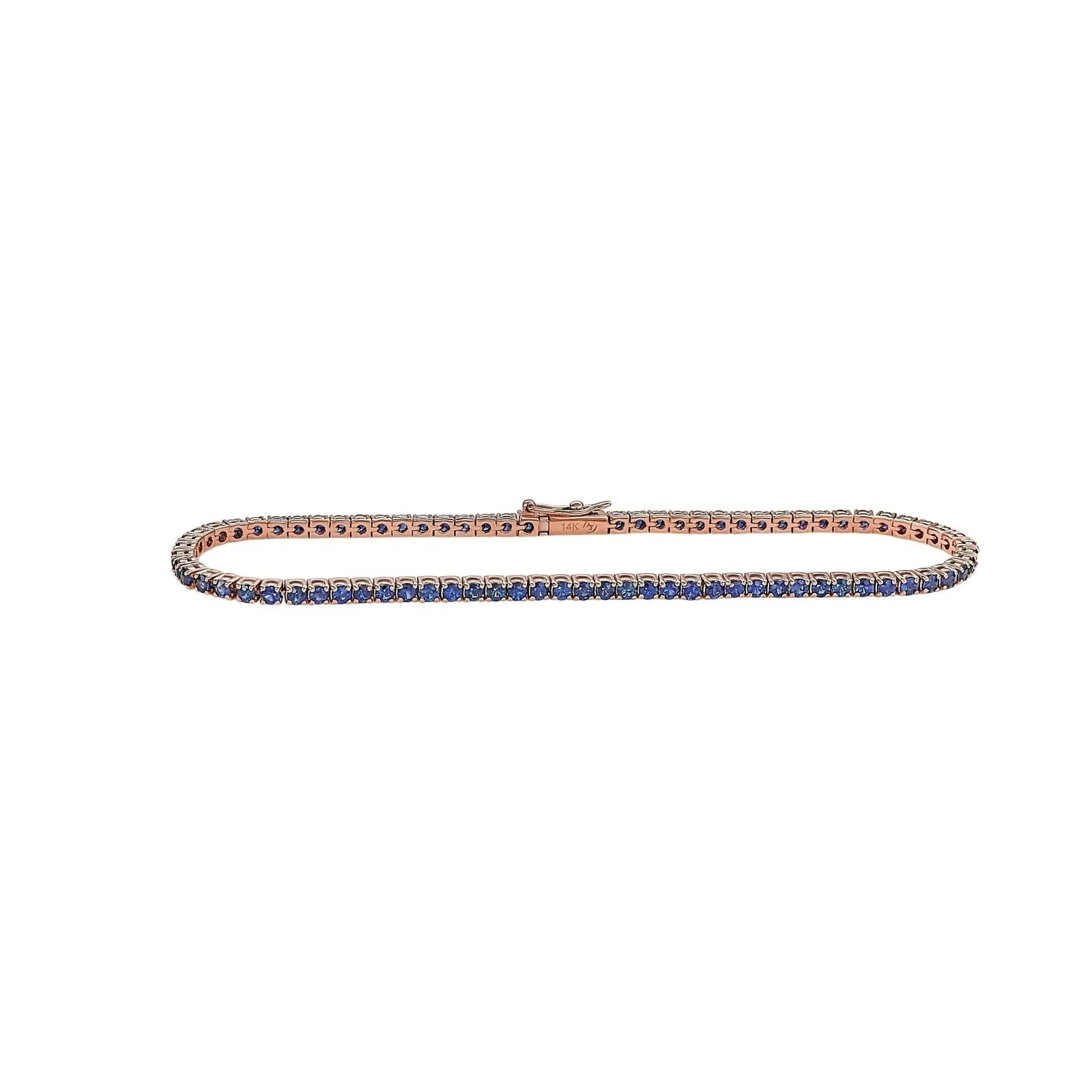Blue Sapphire Tennis Bracelet