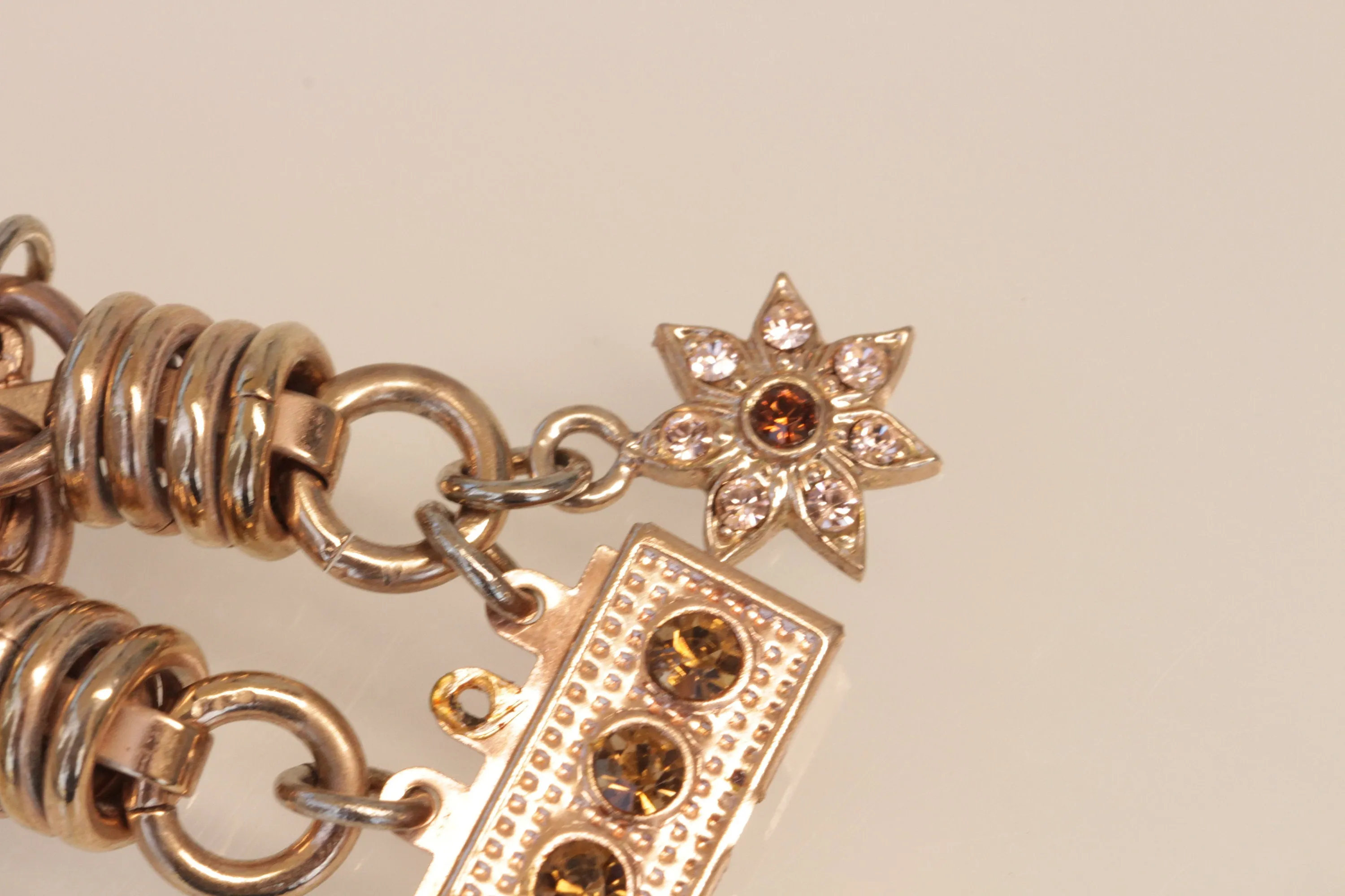 Brown Rose gold bracelet