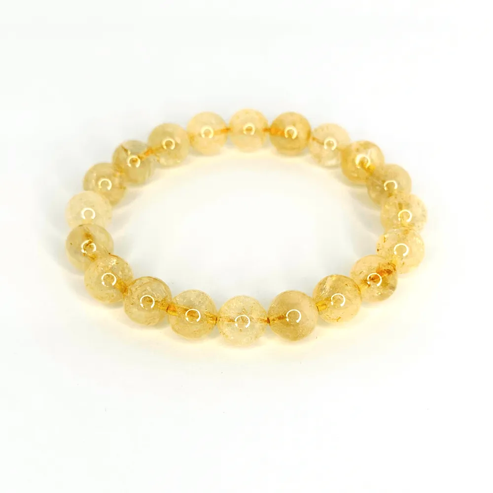 Citrine Crystal Bracelet - Success | Abundance | Happiness