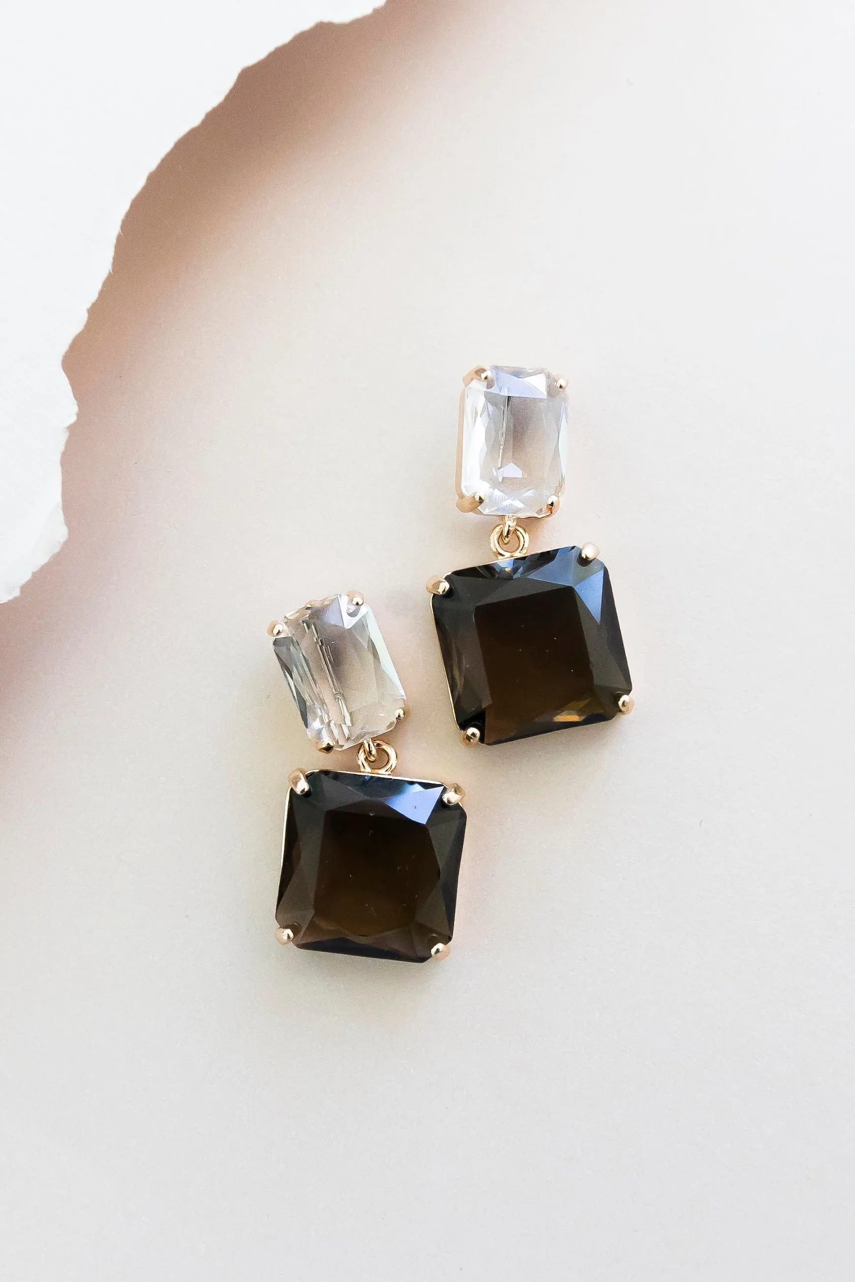 Clarice Earrings - Espresso
