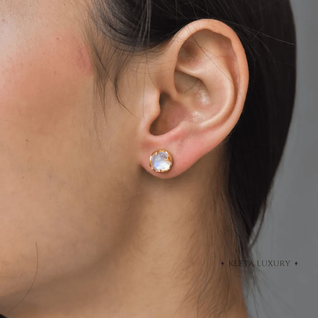 Claw - Moonstone Earring