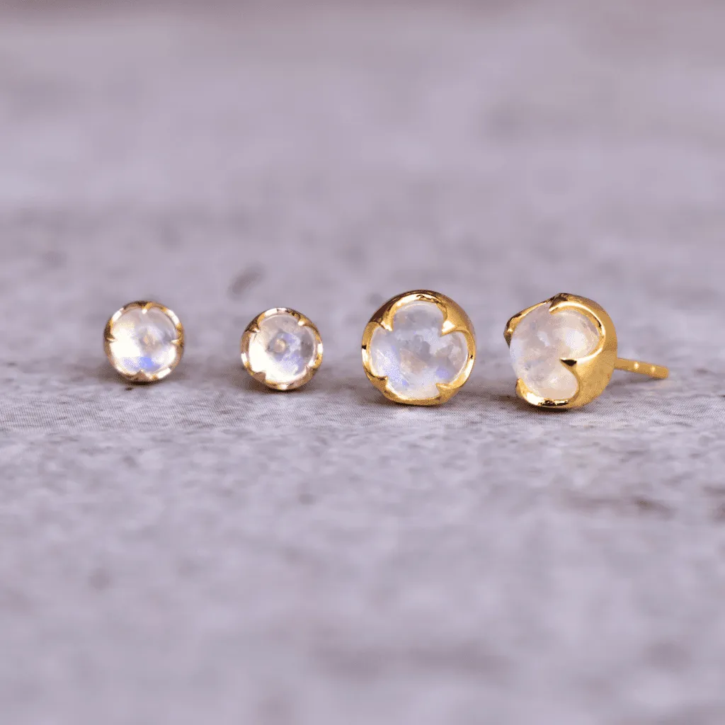 Claw - Moonstone Earring