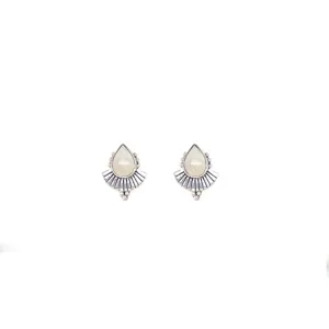 CLEOPATRA MOONSTONE STUDS