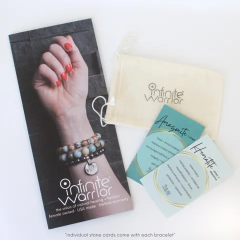 Cream Moonstone Crystal Bracelet | Faceted