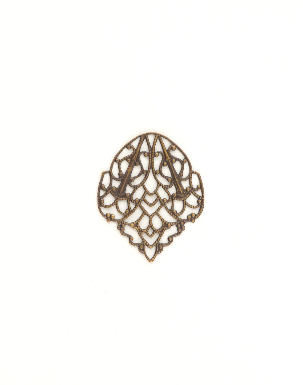 Crest Filigree, 33x28mm, (1pc)