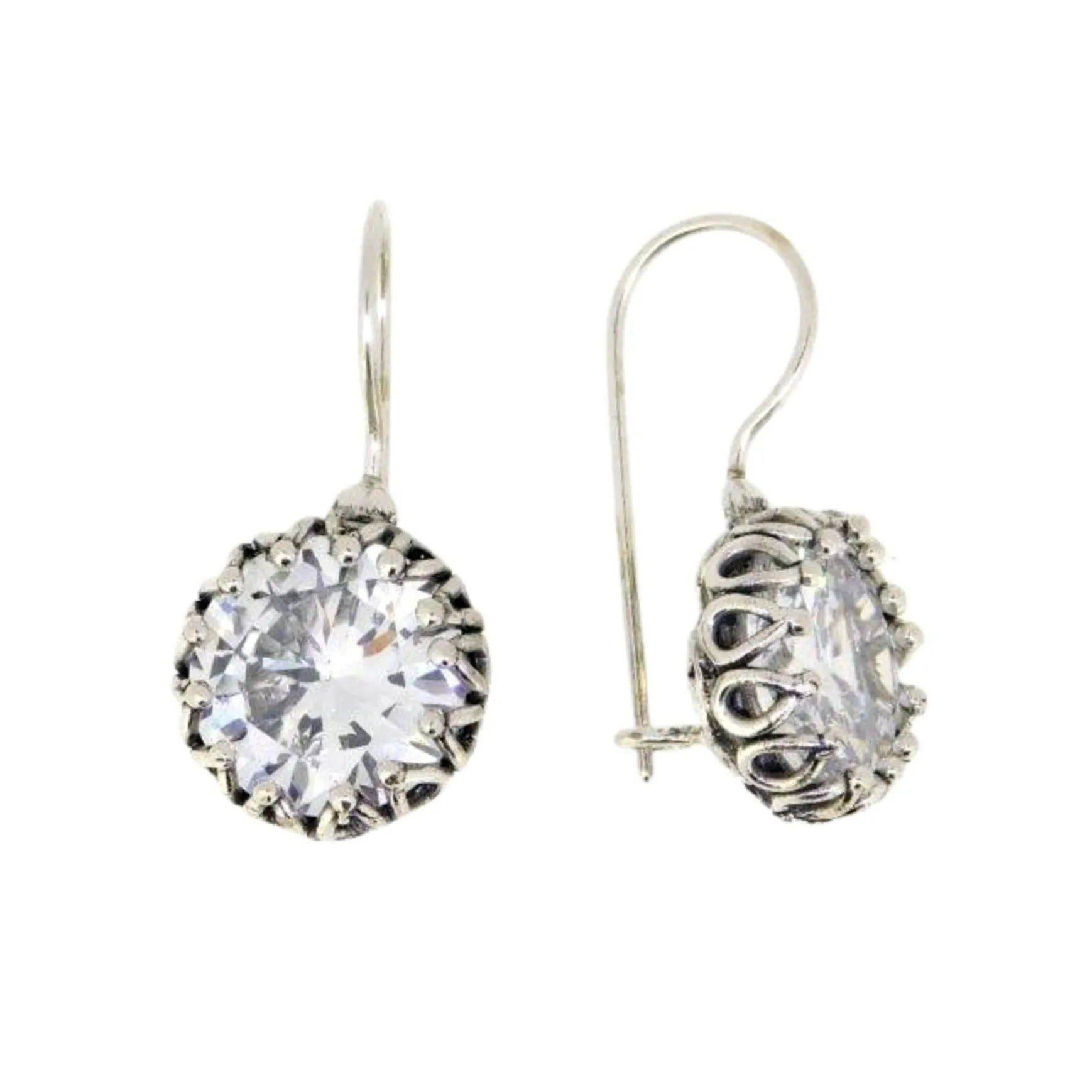 CZ Setting Earrings E10980