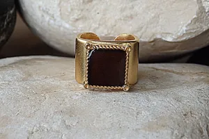 Dark Brown Ring
