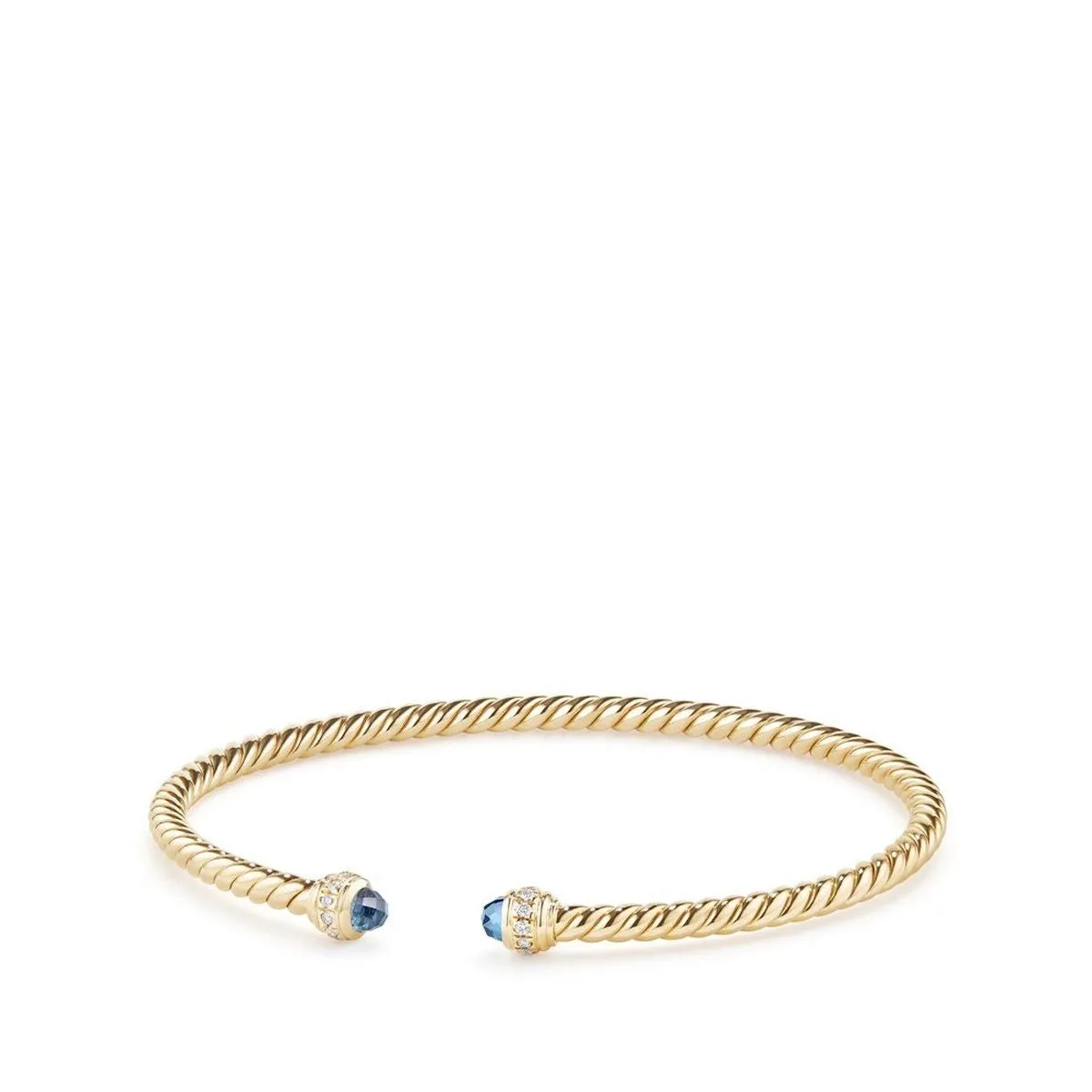 David Yurman 3mm Classic Cablespira Bracelet